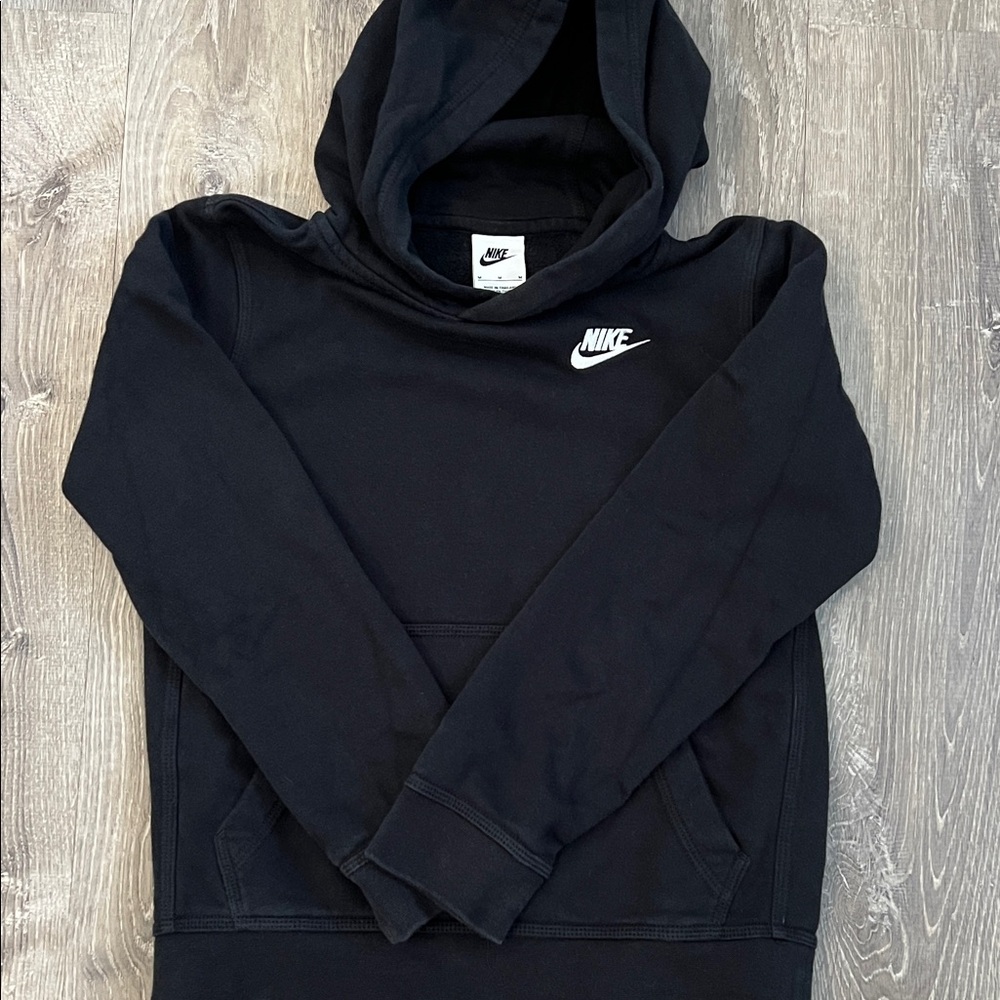 Nike Boys Black Hoodie Sweatshirt